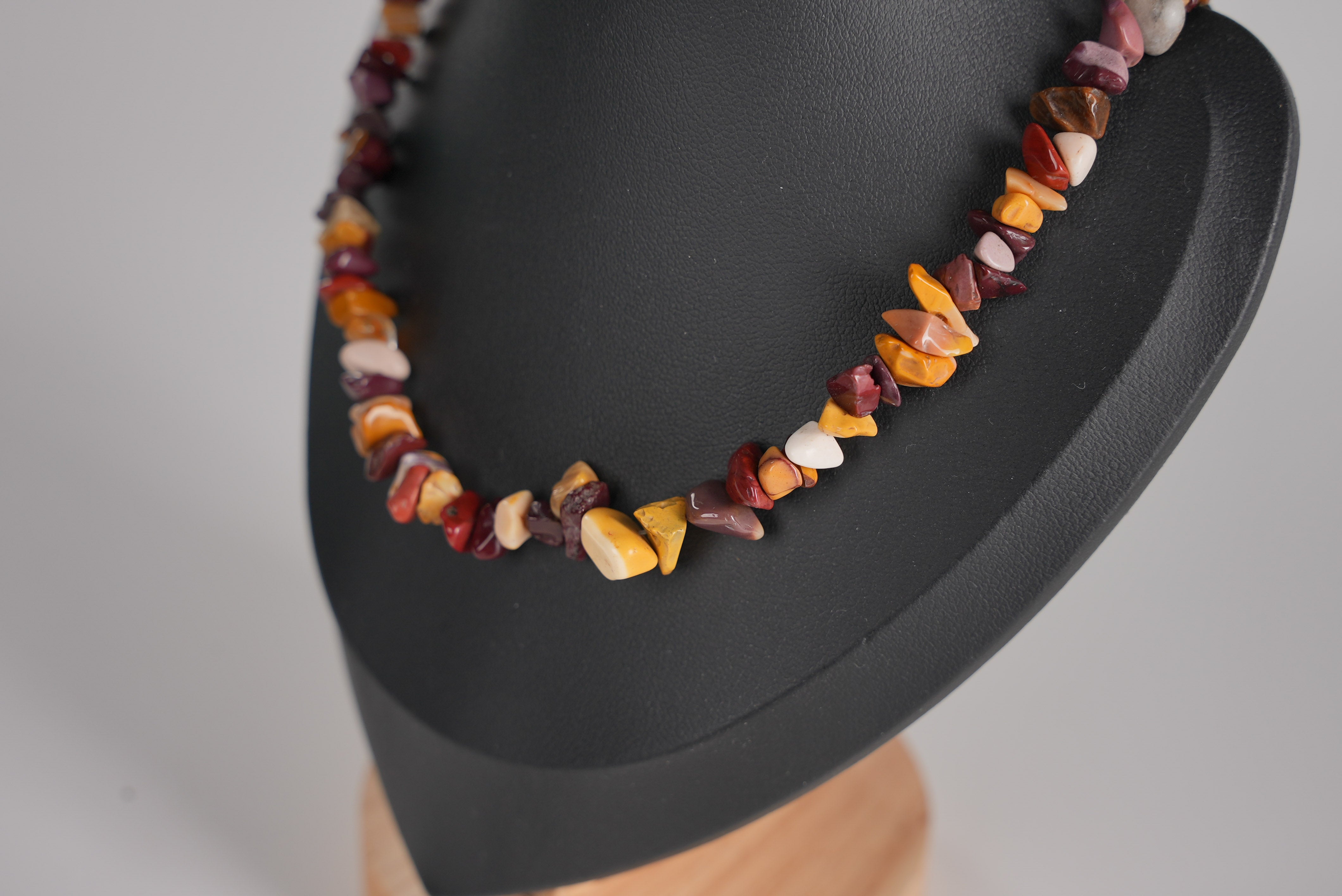 Mookaite Jasper Beaded Necklace